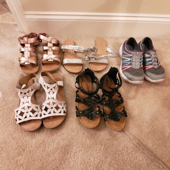 bebe Other - All 5 pair  Girl's shoes great value